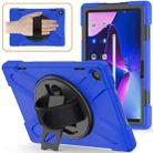 For Lenovo Tab M10 10.1 3rd Gen Silicone + PC Protective Tablet Case(Blue) - 1