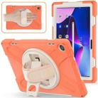 For Lenovo Tab M10 10.1 3rd Gen Silicone + PC Protective Tablet Case(Orange) - 1