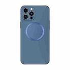 For iPhone 14 Pro Electroplating AG Frosted Magsafe Phone Case(Sea Blue) - 1