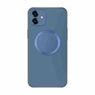 For iPhone 12 Electroplating AG Frosted Magsafe Phone Case(Sea Blue) - 1