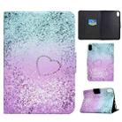 For iPad 10th Gen 10.9 2022 Electric Pressed Colored Drawing Smart Leather Tablet Case(Love Quicksand) - 1