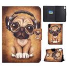 For iPad 10th Gen 10.9 2022 Electric Pressed Colored Drawing Smart Leather Tablet Case(Dog) - 1