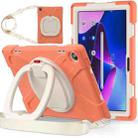 For Lenovo Tab M10 10.1 3rd Gen Silicone + PC Protective Tablet Case(Orange) - 1