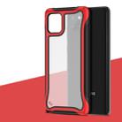 For Galaxy Note10 Lite Blade Series Transparent AcrylicProtective Case(Red) - 1