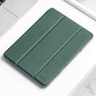 For iPad 10th Gen 10.9 2022 Mutural PC + TPU Shockproof Leather Tablet Case(Green) - 1
