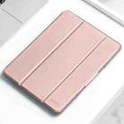 For iPad 10th Gen 10.9 2022 Mutural PC + TPU Shockproof Leather Tablet Case(Rose Gold) - 1
