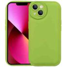 For iPhone 13 Liquid Airbag Decompression Phone Case(Grass Green) - 1