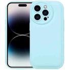 For iPhone 13 Pro Liquid Airbag Decompression Phone Case(Light Blue) - 1