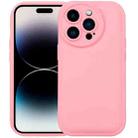 For iPhone 13 Pro Liquid Airbag Decompression Phone Case(Pink) - 1