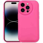 For iPhone 13 Pro Liquid Airbag Decompression Phone Case(Light Rose Red) - 1