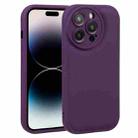For iPhone 13 Pro Max Liquid Airbag Decompression Phone Case(Purple) - 1