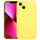 For iPhone 12 Liquid Airbag Decompression Phone Case(Lemon Yellow) - 1