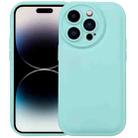 For iPhone 12 Pro Liquid Airbag Decompression Phone Case(Light Cyan) - 1