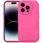 For iPhone 11 Pro Max Liquid Airbag Decompression Phone Case(Light Rose Red) - 1