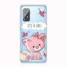 For Galaxy A91 / S10 Lite 2020 Shockproof Painted Transparent TPU Protective Case(Cute Cat) - 1