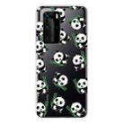 For Huawei P40 Shockproof Painted Transparent TPU Protective Case(Panda) - 1