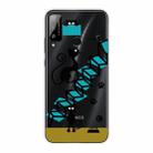 For Huawei Honor Play 4T Shockproof Painted Transparent TPU Protective Case(Cat) - 1