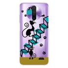 For Xiaomi Redmi K30 Shockproof Painted Transparent TPU Protective Case(Cat) - 1