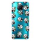 For Xiaomi Redmi K30 Pro Shockproof Painted Transparent TPU Protective Case(Panda) - 1