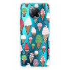 For Xiaomi Redmi K30 Pro Shockproof Painted Transparent TPU Protective Case(Ice Cream) - 1