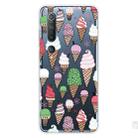 For Xiaomi Mi 10 5G Shockproof Painted Transparent TPU Protective Case(Ice Cream) - 1