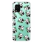 For Xiaomi Mi 10 Lite 5G Shockproof Painted Transparent TPU Protective Case(Panda) - 1