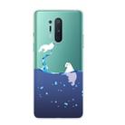 For OnePlus 8 Pro Shockproof Painted Transparent TPU Protective Case(Seal) - 1