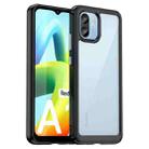 For Xiaomi Redmi A1 Colorful Series Acrylic + TPU Phone Case(Black) - 1