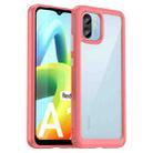 For Xiaomi Redmi A1 Colorful Series Acrylic + TPU Phone Case(Red) - 1