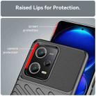 For Xiaomi Redmi Note 12 Pro 5G China Thunderbolt Shockproof TPU Protective Soft Phone Case(Black) - 6