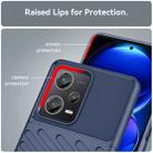 For Xiaomi Redmi Note 12 Pro+ China / Global Thunderbolt Shockproof TPU Protective Soft Phone Case(Blue) - 6