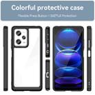 For Xiaomi Redmi Note 12 Pro 5G China Colorful Series Acrylic + TPU Phone Case(Black) - 2