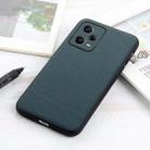 For Xiaomi Redmi Note 12 Pro 5G China Sheep Texture Genuine Leather Shockproof Phone Case(Green) - 3