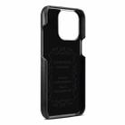 For iPhone 13 mini Denior Oil Wax Cowhide Phone Case(Black) - 4