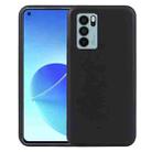 For OPPO Reno6 Pro 5G TPU Phone Case(Black) - 1