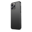 For iPhone 12 Pro Extremely Dazzling Frosted Electroplating Phone Case(Black) - 1