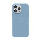 For iPhone 14 Pro Max 4D Invisible Frosted PC Phone Case(Blue) - 1