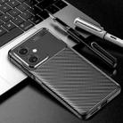 For Xiaomi Redmi Note 12 China/ Global / Poco X5 Carbon Fiber Texture Shockproof TPU Phone Case(Black) - 1
