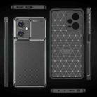 For Xiaomi Redmi Note 12 China/ Global / Poco X5 Carbon Fiber Texture Shockproof TPU Phone Case(Black) - 3