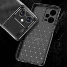 For Xiaomi Redmi Note 12 China/ Global / Poco X5 Carbon Fiber Texture Shockproof TPU Phone Case(Black) - 6