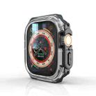 For Apple Watch Ultra 49mm / Ultra 2 49mm Double Color Armor Shockproof Case(Black) - 1