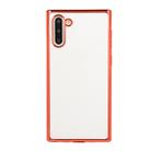For Galaxy Note10 Electroplating TPU Protective Case(Red) - 1