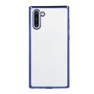 For Galaxy Note10 Electroplating TPU Protective Case(Blue) - 1