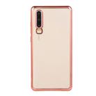 For Huawei P30 Electroplating TPU Protective Case(Rose Gold) - 1