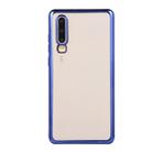 For Huawei P30 Electroplating TPU Protective Case(Blue) - 1