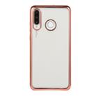 For Huawei P30 Lite Electroplating TPU Protective Case(Rose Gold) - 1