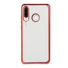 For Huawei P30 Lite Electroplating TPU Protective Case(Red) - 1