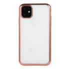 For iPhone 11 Electroplating TPU Protective Case(Rose Gold) - 1