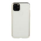 For iPhone 11 Pro Max Electroplating TPU Protective Case(Silver) - 1