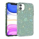 For iPhone 11 Shiny Diamond Protective Case(Green) - 1